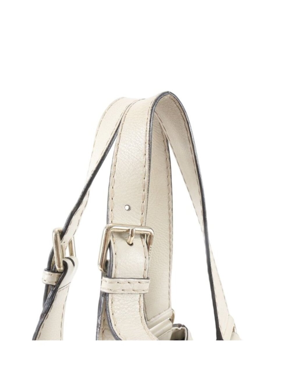 Gucci GG Canvas Logo Leather Tote Shoulder Hand - Picture 2 of 9